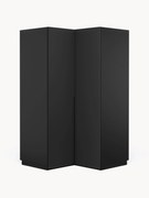 Modulárna rohová šatníková skriňa Leon, Š 115 cm