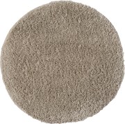Kusový koberec My Shaggy beige kruh, 100x100 (priemer) kruh, béžová, chodba / predsieň, My Flair