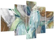 Obraz - Abstraktné maľba postavy (150x105 cm)