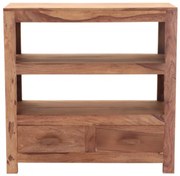 Knižnica Kali 90x90x35 indický masív palisander Super natural