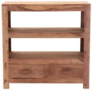 Knižnica Kali 90x90x35 indický masív palisander Super natural