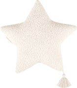 Boho vankúš hviezda vanilka 50 cm