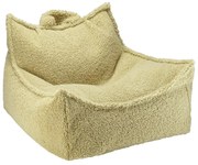 Zelený detský sedací vak z textílie buklé Chair – Wigiwama