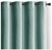 Svetlozelený zamatový dimout záves 140x270 cm Eyelets – Restilo