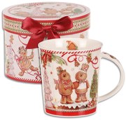 Vianočný hrnček Perníčky v darčekovej krabičke 200 ml