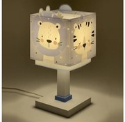 Dalber 63111T - Detská lampička JUNGLE 1xE14/8W/230V modrá