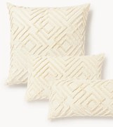 Obliečka na vankúš z bavlneného perkálu's tuftovaným dizajnom Phil