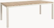 Záhradný stôl z tíkového dreva Mood, 208 x 100 cm