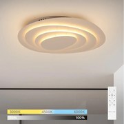Brilagi - stmievateľné LED stropné svietidlo MODERN MAXI LED/87W/230V 67x80 cm + diaľkové ovládanie
