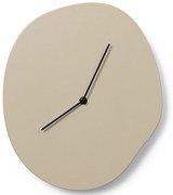 Ferm Living Nástenné hodiny Melt Cashmere