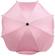 Slnečník na kočík svetlo ružový