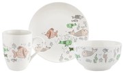 Florina 3-dielna porcelánová sada Rybky
