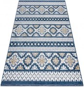 Koberec štrukturálny BOTANIC 65252 Boho - granát