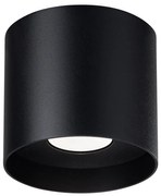 Sollux SL.1281 - Bodové svietidlo MIKA 1xGU10/10W/230V čierna