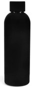 Čierna fľaša z nehrdzavejúcej ocele 500 ml – Rex London