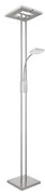 Eglo 33817 - LED Stmievateľná stojacia lampa SOLANO LED/30W/230V + LED/4W EG33817