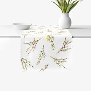 Goldea veľkonočný behúň na stôl teflónový - bahniatka 20x140 cm