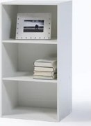 Stredný regál Kub, biely%