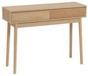 Konzolový stolík v prírodnej farbe 30x100 cm Iona – Casa Selección
