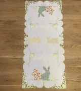 Veľkonočný obrus Vajíčka farebné 40x85cm TiaHome