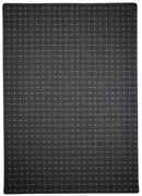 Condor Carpets, Kusový koberec Udinese antracit, 57x120, šedá, chodba / predsieň