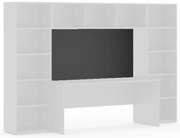 Zadná stena nad stôl INTEGRO, grafit