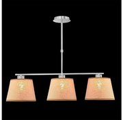 LUXERA 18066 - Luster COMBO 3xE27/60W béžová