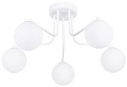 Sollux SL.1660 - Luster na tyči ASTRAL 5xG9/8W/230V biela SLX1414