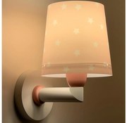 Dalber 82219S - Detské nástenné svietidlo STAR LIGHT 1xE27/60W/230V ružová