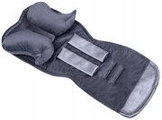 Vulpi Podložka do kočíka 5v1 Metalic Velvet Farba: tmavosivá