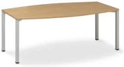 Konferenčný stôl ProOffice 80/110 x 200 x 74,2 cm, buk