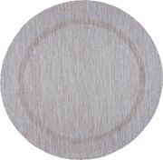 Kusový koberec Relax 4311 Silver kruh, 120x120 (priemer) kruh, šedá, chodba / predsieň, Ayyildiz