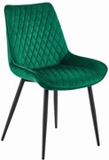 Jedálenská stolička VERDO – tmavozelená