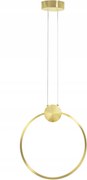 Toolight Toolight, LED stropné svietidlo 30cm 13W 4000K APP1393-CP, zlatá lesklá, OSW-00919