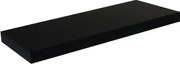 Nástenná polica Basic 60 cm, čierna%