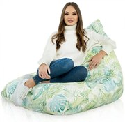 INTERMEDIC SK Sedací vak Bermudy Design Maľované Lístie