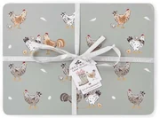 Korkové prestieranie 4 ks 21x29 cm Hen House – Cooksmart ®