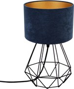 Stolná lampa Mediolan, 1x textilné tienidlo (výber z 10 farieb), (výber zo 4 farieb konštrukcie), g