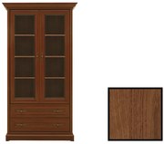 Vitrína BRW KENT EWIT 2D2S (Gaštan). Vlastná spoľahlivá doprava až k Vám domov. 880813