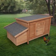 Kurník Avenberg HANK 120 x 60 x 60 cm (hnedý)