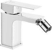 Laveo Kvadrato, stojanková bidetová batéria h-130, chrómová, LAV-BLQ_032D