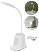 Aigostar - LED Stmievateľná nabíjacia stolná lampa LED/2,8W/5V 1800mAh 3000/5000K biela