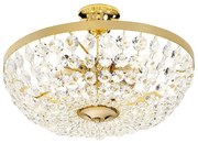 Kolarz 960.16K.3 - Krištáľový luster na tyči VALERIE 6xE14/40W/230V 24K zlato