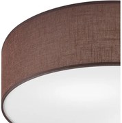 Stropné svietidlo SIRJA 2xE27/15W/230V pr. 45 cm hnedé