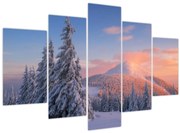 Obraz - Zimná krajina (150x105 cm)