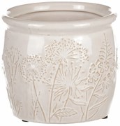 Obal na kvety Flores, 14 x 12 x 14 cm, keramika