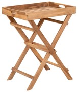 Záhradný servírovací stolík z teakového dreva 29x39 cm Ronda – House Nordic