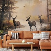 Fototapeta - Jelene II. (147x102 cm)