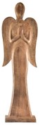 InDecor Anjel z mangového dreva, 35 x 10 x 108 cm, 108 cm