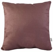 Vankúš hnedý semiš EMI, Vankúš 50x50 cm